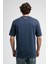 ECKO UNLTD Oculus Lacivert Bisiklet Yaka Baskılı Oversize Erkek Tshirt 3