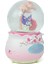 Kar Küresi Hello Kitty ve Kuromi Temalı Müzikli Pilli Renkli Işıklı Dekoratif Hediyelik 4