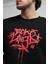 ECKO UNLTD Oculus Siyah Bisiklet Yaka Baskılı Oversize Erkek Tshirt 2