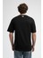 ECKO UNLTD Monsey Siyah Bisiklet Yaka Baskılı Oversize Erkek Tshirt 2