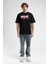 ECKO UNLTD Monsey Siyah Bisiklet Yaka Baskılı Oversize Erkek Tshirt 3