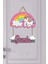 Bebek Odası Ahşap Kapı Süsü Unicorn 1 1