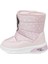 Mınnıe Mouse Salta Pembe Cırtlı Kürklü Kız Çocuk Kar Botu 2