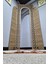 Namaz Kıble Ibadet Mihrab Mescid Köşesi Dekoratif Motif Cnc Işleme 5