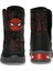 Spıderman Leroy Siyah Cırtlı Kürklü Erkek Çocuk Kar Botu 4
