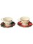 Lucky Art Merrılyn Bone 2lı Çay Fıncanı Seti 1