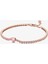 Işıltılı Kalp Tenis Bilezik Rose Pembe 1