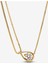 Sonsuz Taşlı Çift Zincir Collier Kolye 1
