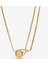 Sonsuz Taşlı Çift Zincir Collier Kolye 2