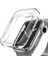 Apple Watch ile Uyumlu Series 10 Şeffaf Kılıf Ekranı Tam Kapatan Silikon Yapılı Ekran Koruma Apple Watch ile Uyumlu Series 10 Ekran Koruyucu Şeffaf 1