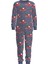 Erkek Çocuk The Truck Mavi Pijama Takımı 1
