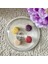 Mermer 25 cm Beyaz Cam Fanus 3