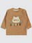 Erkek Bebek 2'li Sweatshirt 6-18 Ay Kahve 3
