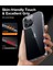 Apple iphone 15 Pro Max Kılıf Clearcase Şeffaf Sert Ince Slim Mika Kılıf Kapak 3