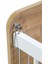 BW1091 - Pratik Sallanır Tekerlekli Anne Yanı Bebek Beşik Ahşap 60x120 3