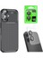 Vendas Apple iPhone 16 Plus Uyumlu Kılıf Zore Negro Silikon Kapak + Kamera Lens Koruyucu 1