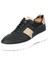 Strauss Model Deri El Yapımı Erkek Siyah Sneaker 1
