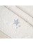 Littlestar Yıldız Banyo Havlusu Ekru 3