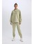 Fit Kalın Jogger Eşofman Altı Cepli Baskılı Standart Boy E5712AX24WN 2