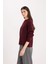 Regular Fit Bisiklet Yaka Basic Düz Triko Kazak D0035AX24WN 4