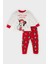 Kız Bebek Disney Mickey & Minnie Yılbaşı Temalı Pijama Takımı Bisiklet Yaka Uzun Kollu Üst Beli Lastikli Alt D7162A524WN 1