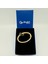Oval Siyah Işlemeli Gold Broş 2