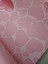 Pembe Kalp Desenli Hava Alabilen Silinebilir Kız Çocuk Odası Duvar Kağıdı 5 M² 2