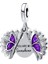 Mor Kelebek Sallantılı Charm 1