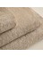 Solid Yüz Havlusu 50 x 90 cm Koyu Bej 3