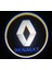 Renault Araçlar Için Pilli Yapıştırmalı Kapı Altı LED Logo 1