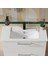 Integra 7036B003-0001 Etajerli Lavabo, Kompakt,Beyaz , 80X39 cm 2