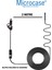 3'ü 1 Arada Endeskop Kamera Mikrofon USB 2.0 Micro USB ve Type-C 6 LED Su Geçirmez 2 Metre Borescope Yılan Kamera AL3898 3