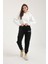 Sweatshirt Nakışlı Kapşonlu Şardonlu 4