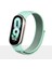 Mi Band 8 , Mi Band 9 ve Mi Band 10 ile Uyumlu Kordon Spor Kumaş Cırt Cırtlı Kayış 1