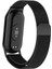 Mi Band 8 ve Mi Band 9 ile Uyumlu Kordon Hasır Örgü Metal Mıknatıslı Kayış 1