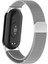 Mi Band 8 , Mi Band 9 ve Mi Band 10 ile Uyumlu Kordon Hasır Örgü Metal Mıknatıslı Kayış 1