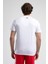 ECKO UNLTD Marc Beyaz - Kırmızı Bisiklet Yaka Baskılı Standard Fit Erkek Tshirt 3