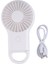 Mini Saplı Fan Pil ile Çalışan Karabina USB Mini Fan Taşınabilir Fan Kamp Seyahat Ev Beyaz Için Uygun (Yurt Dışından) 1