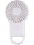 Mini Saplı Fan Pil ile Çalışan Karabina USB Mini Fan Taşınabilir Fan Kamp Seyahat Ev Beyaz Için Uygun (Yurt Dışından) 3