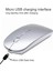 Ultra Slim Bluetooth Rgb Usb Mouse 2.4ghz Siyah Ledli 800 / 1200 / 1600dpi Şarjlı Kablosuz Mouse Rgb Led Işıklı Çift Modlu Kablosuz Ledli Şarj Edilebilir Sessiz Tıklama 10