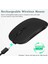 Ultra Slim Bluetooth Rgb Usb Mouse 2.4ghz Siyah Ledli 800 / 1200 / 1600dpi Şarjlı Kablosuz Mouse Rgb Led Işıklı Çift Modlu Kablosuz Ledli Şarj Edilebilir Sessiz Tıklama 11