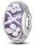 Mor Çiçekler Murano Charm 1