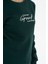 Kadın Pamuklu Içi Polarlı Bisiklet Yaka Sweatshirt 4
