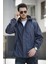 Ken Slim Fit Kapüşonlu Mevsimlik Mont 2