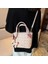 Yeni Moda Baskılı Omuz El Çantası Yüksek Duygu Pu Crossbody Küçük Kare Çanta (Yurt Dışından) 4