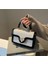 Yeni Lüks Crossbody Çanta Çok Yönlü Kilit Küçük Kare Çanta (Yurt Dışından) 2