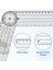 Protractor 5'li Paket Protractor Açı Omurga Cetveli Ortopedik Cetvel (Yurt Dışından) 2