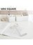Mini Kare 10X5CM 90 Derece Paslanmaz Çelik Açı Cetvel Küçük Cetvel (Yurt Dışından) 5