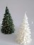 Dekoratif Hediyelik 2'li Çam Ağacı Mum Seti, Yeşil, Beyaz Kokulu Mum Yılbaşı Hediye Pine Tree Candle 1