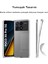 Poco X6 Pro 5g Kılıf Şeffaf Kamera Korumalı Esnek Yumuşak Silikon 3